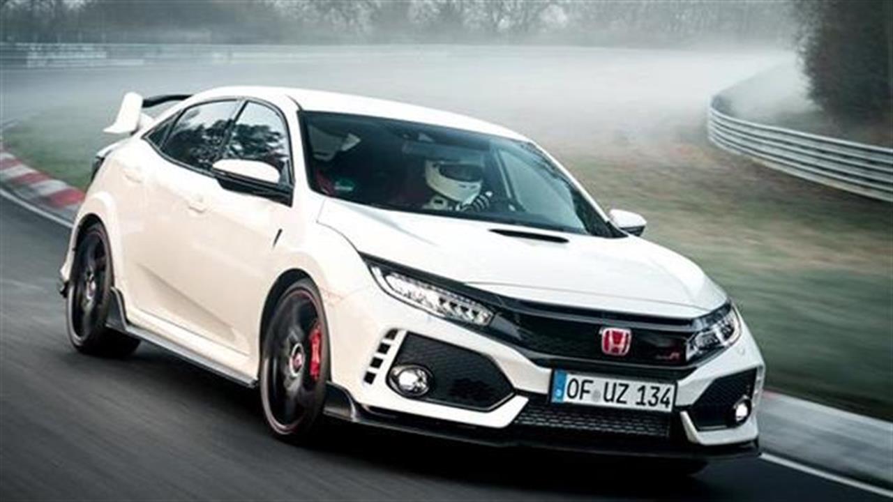 Πετάει το νέο Honda Civic Type-R!