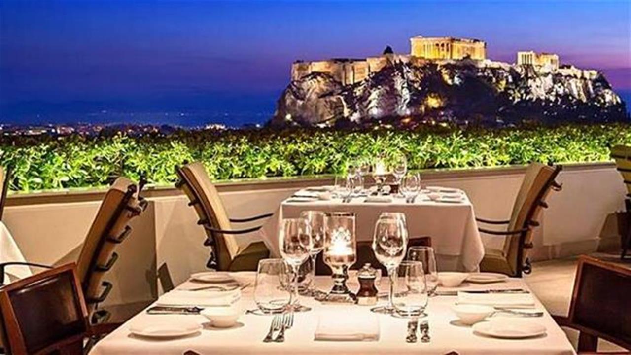 Υπέροχα δείπνα σε ταράτσες της Αθήνας