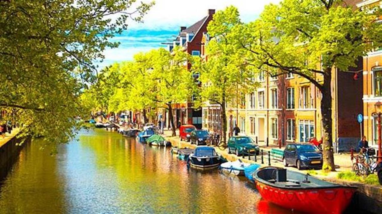 Το Άμστερνταμ την άνοιξη είναι παραμυθένιο
