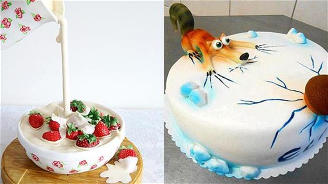 Απίστευτες τούρτες γενεθλίων για να χαζέψεις