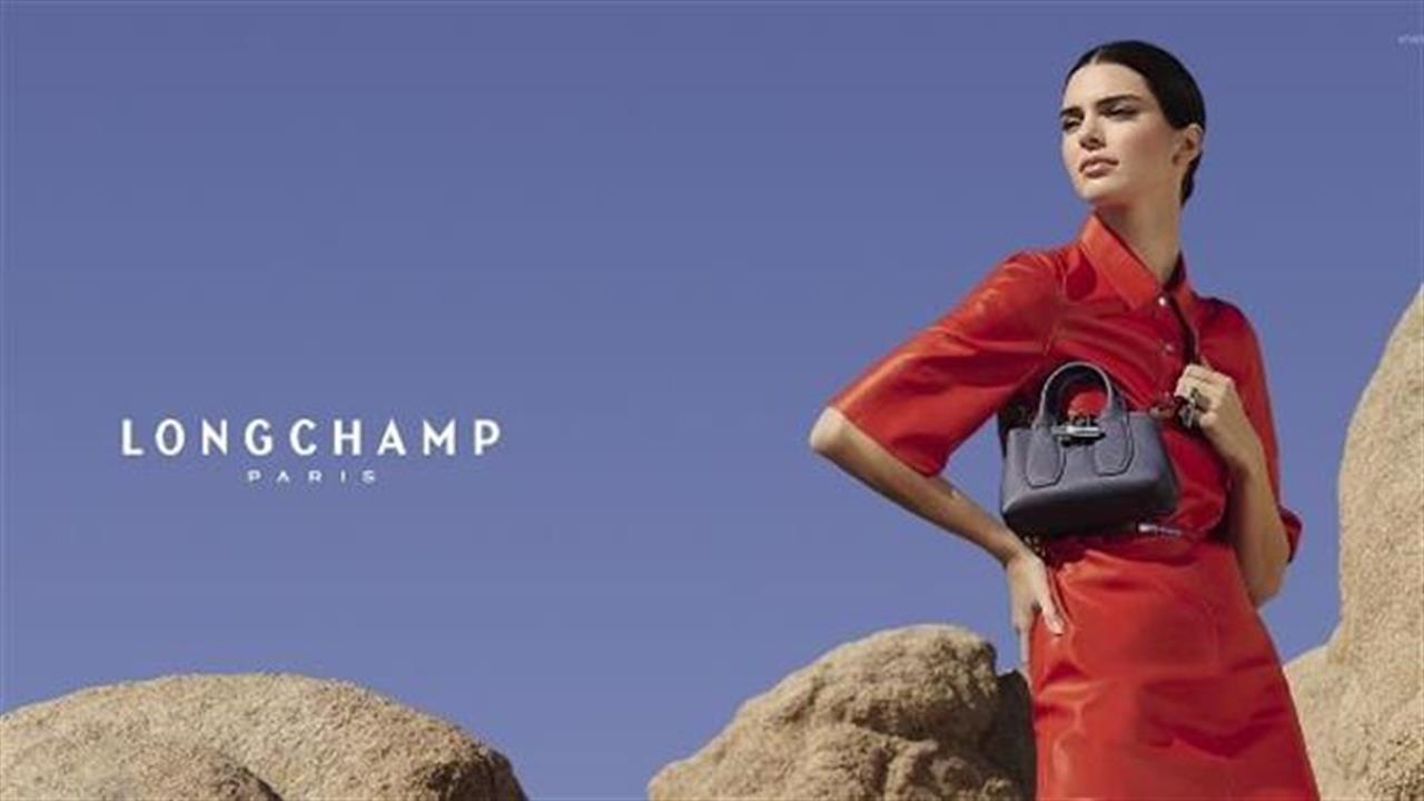 California cool, το αποτέλεσμα της συνεργασίας του οίκου Longchamp με την Kendall Jenner