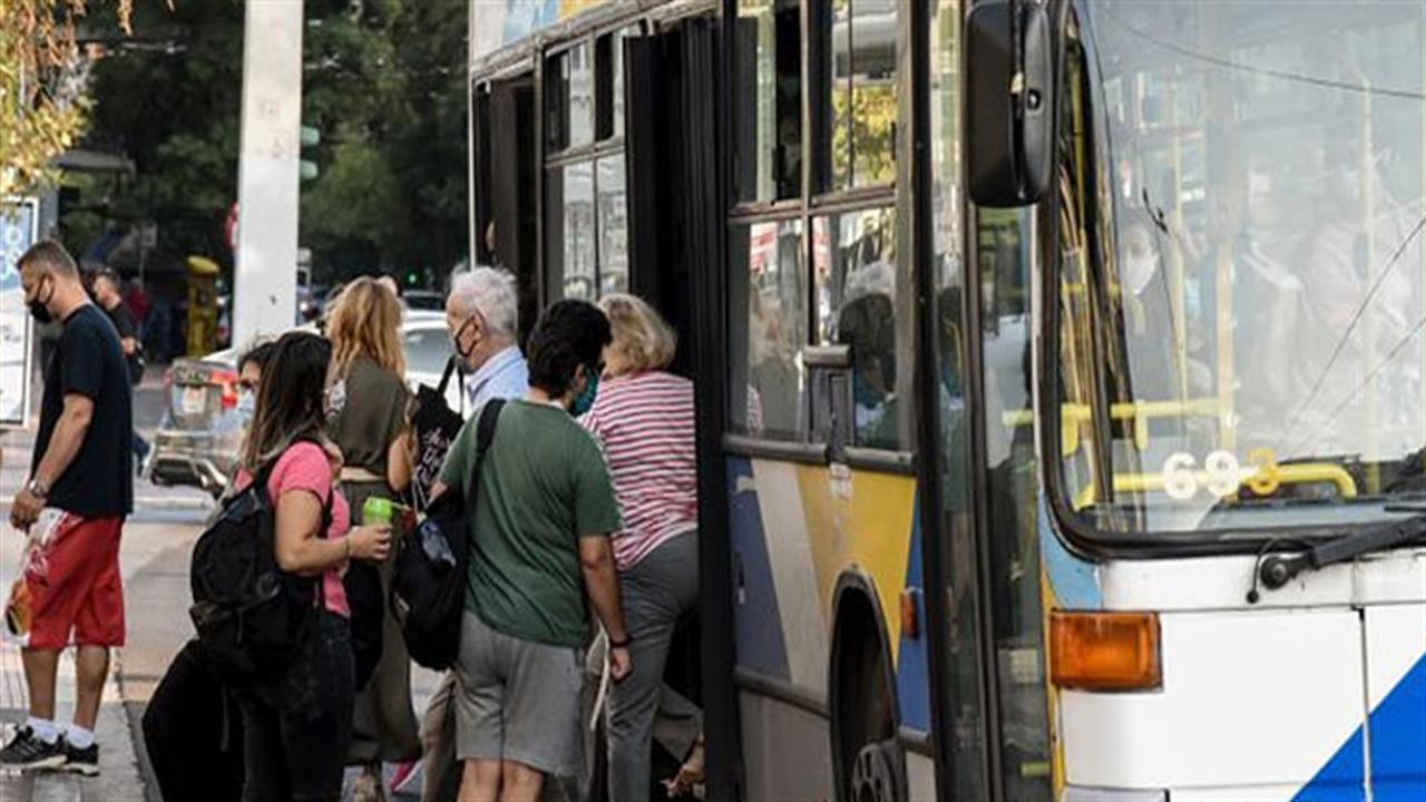 Χειρόφρενο σε λεωφορεία και τρόλεϊ σήμερα