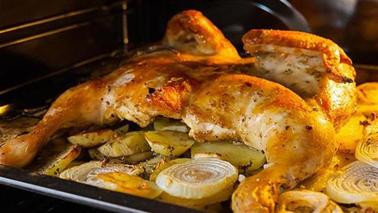10 συμβουλές για τέλειο κοτόπουλο φούρνου