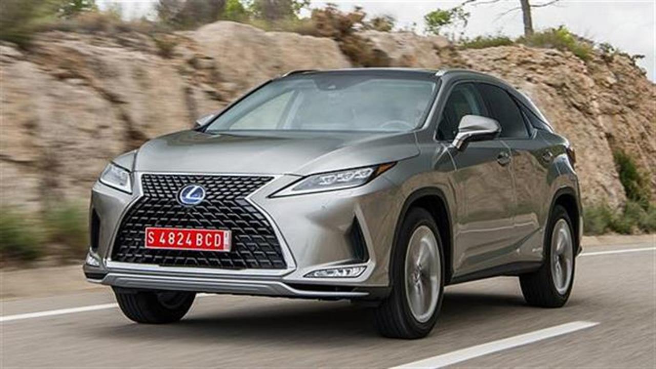 Νέο Lexus RX 450 h AWD: Συναρπαστικές επιδόσεις