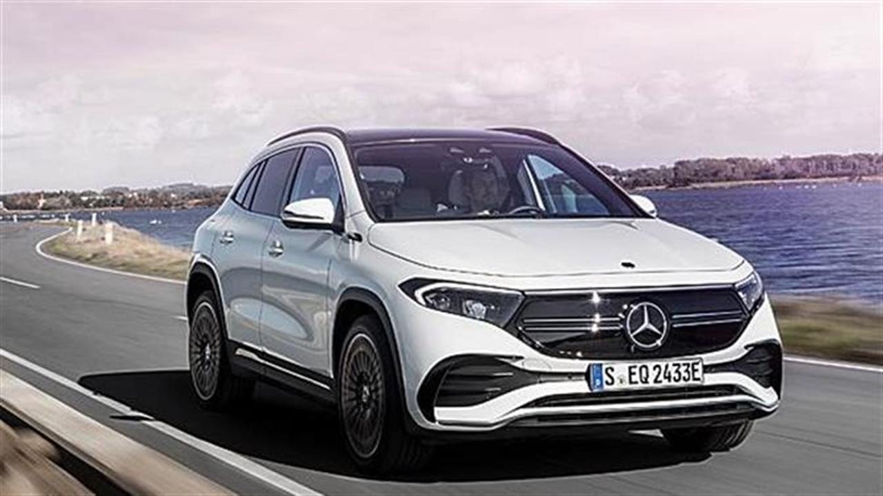 Νέα Mercedes-Benz EQA: 426 χλμ. χωρίς βενζίνη