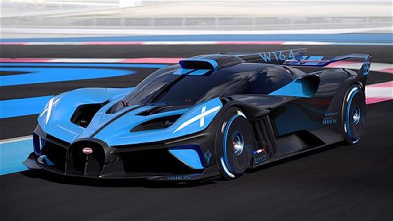 Νέα Bugatti Bolide: Αποδίδει 1.600 ίππους και κοστίζει 4.800.000 ευρώ!