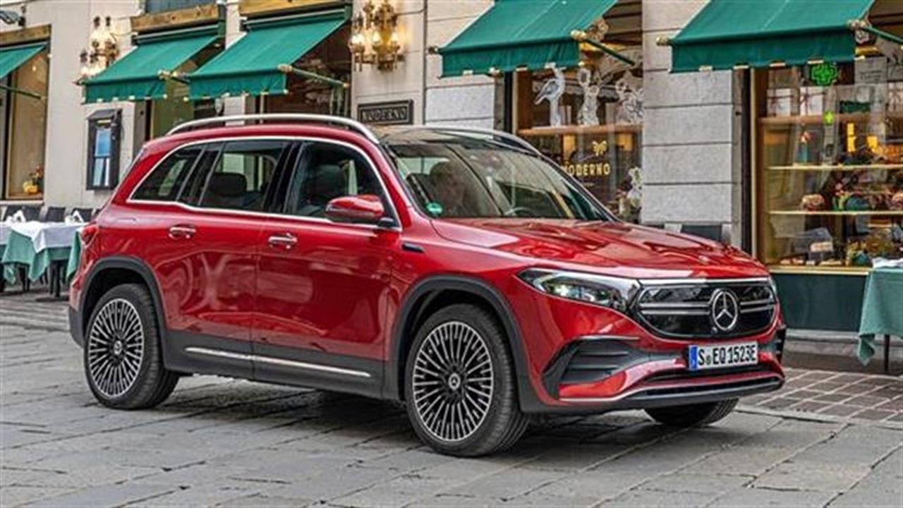 Mercedes-Benz EQB: 7θέσιο αμιγώς ηλεκτρικό compact SUV