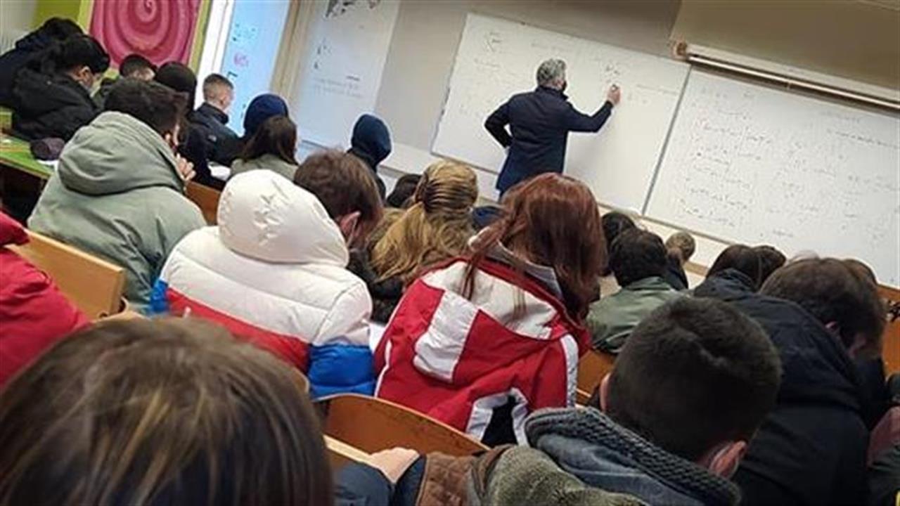 Ιωάννινα: Φοιτητές ντύνονται «εσκιμώοι» για να αντέξουν το κρύο