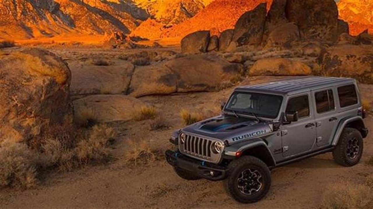 Jeep Wrangler 4xe: Θρυλικές εκτός δρόμου δυνατότητες
