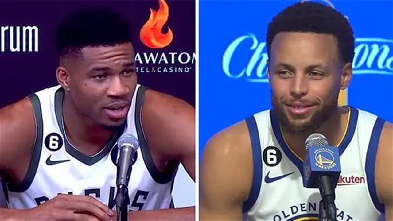 Στεφ Κάρι για Αντετοκούνμπο: Εγώ ο καλύτερος στον κόσμο; Το ίδιο θα έλεγα για εκείνον