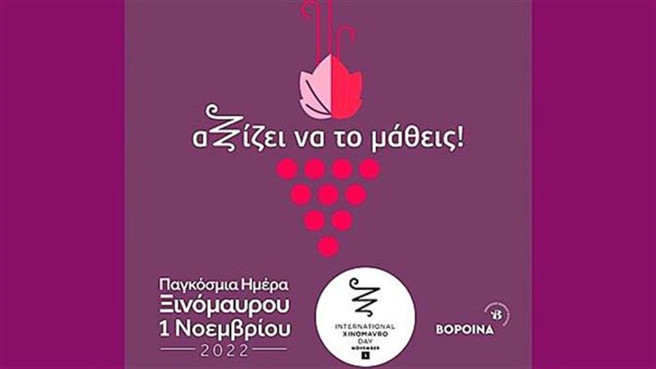 Την 1η Νοεμβρίου γιορτάζουμε το Ξινόμαυρο!