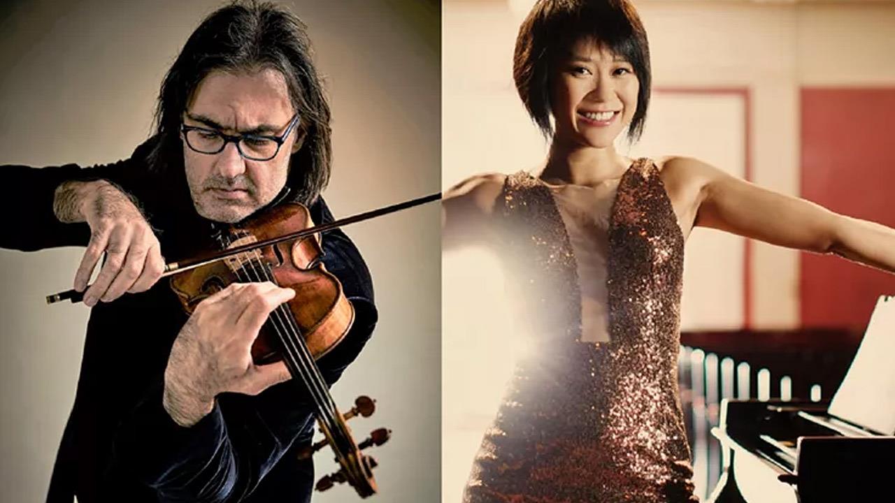 Yuja Wang και Λεωνίδας Καβάκος στο Μέγαρο