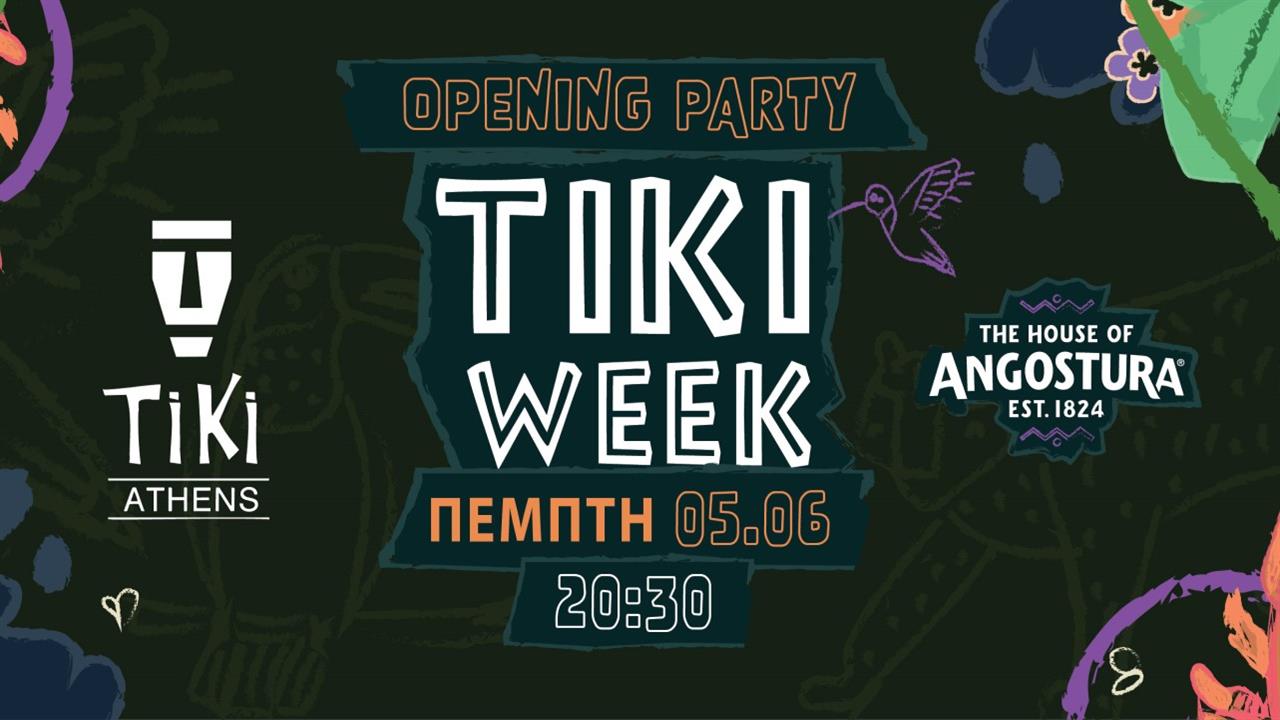 Angostura Tiki Week: Επιστρέφει ξανά σε όλη την Ελλάδα!