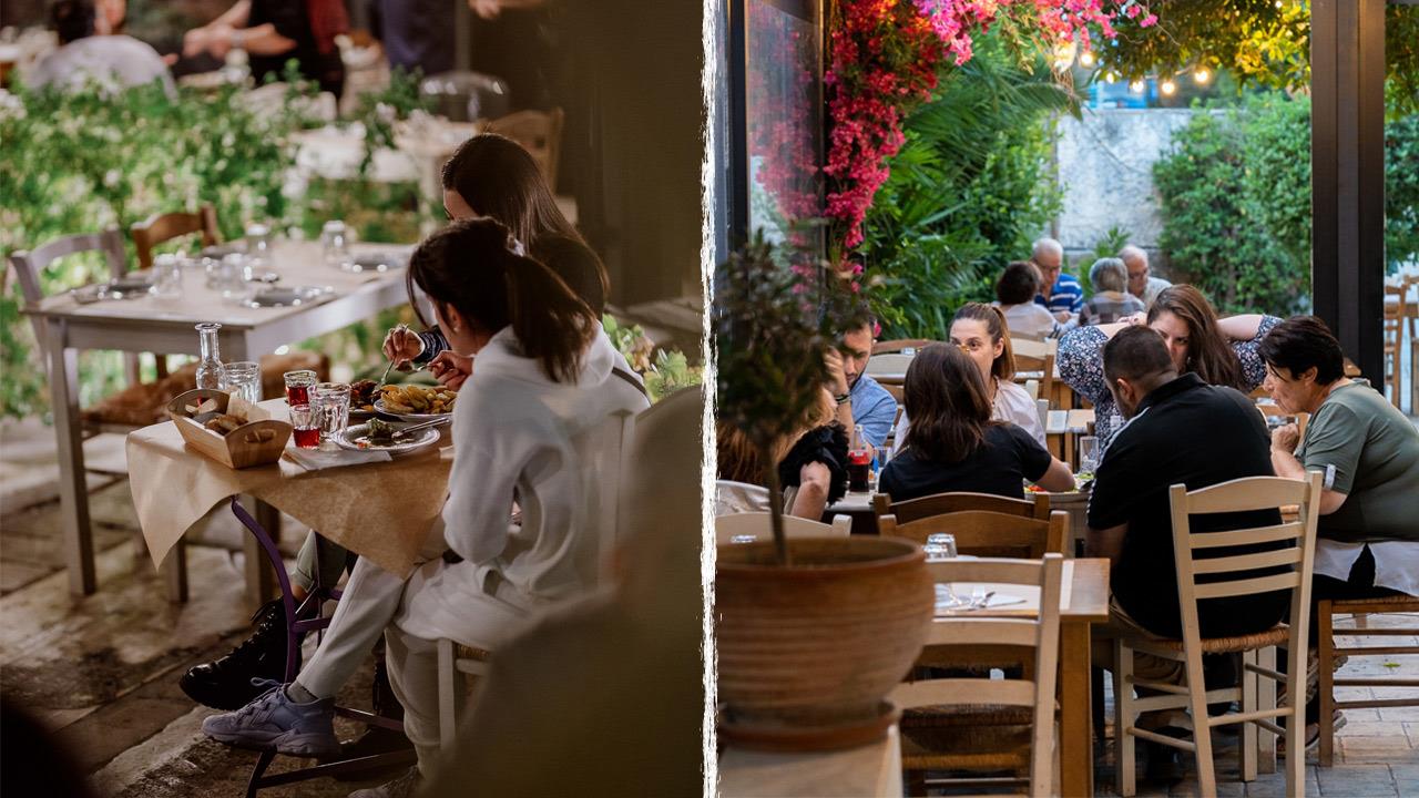 Η Αθήνα βράζει κι εμείς τρώμε δροσερά μεζεδάκια στην αυλή