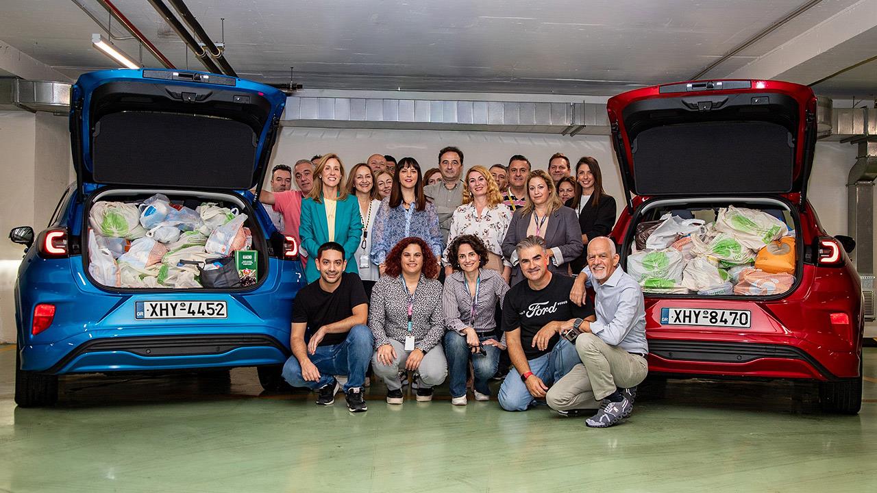 Ισχυρό κύμα αλληλεγγύης με την σφραγίδα της Ford Motor Hellas