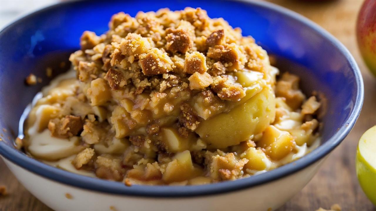 Τι είναι το apple crumble και πώς θα το φτιάξεις