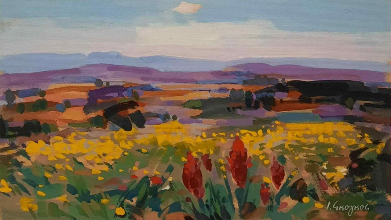 Έκθεση «Ίχνη παρουσίας» του Γιάννη Γκόγκου στο καφέ του Εθνικού Αρχαιολογικού Μουσείου