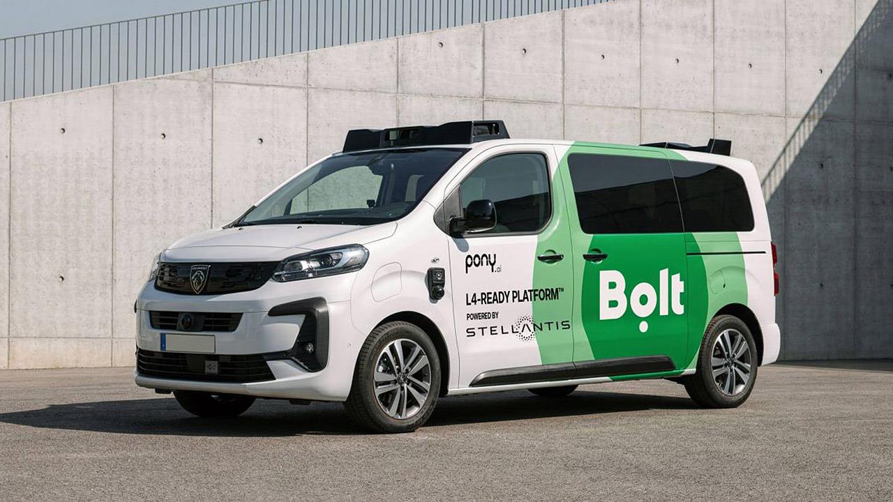 Οι Bolt, Pony.ai και Stellantis θα ξεκινήσουν αυτόνομο πρόγραμμα δοκιμών κινητικότητας στο Λουξεμβούργο