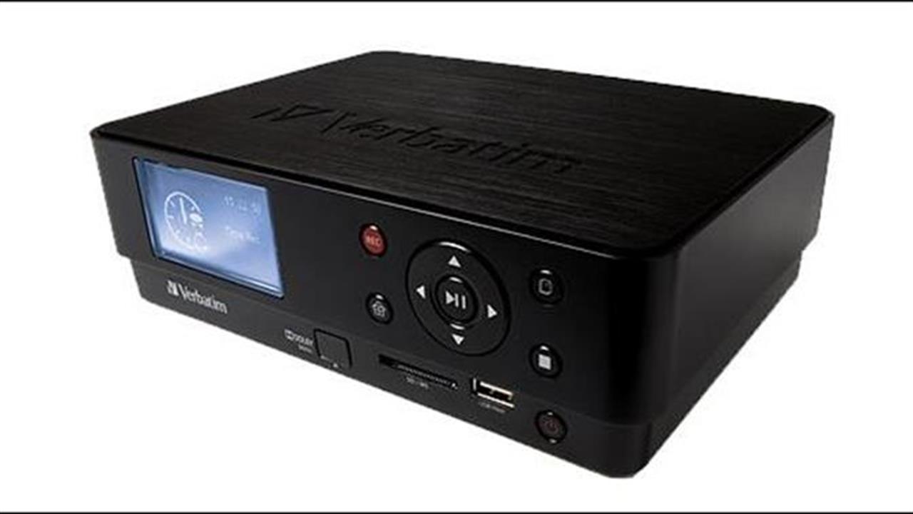 Verbatim MediaStation HD DVR 1TB: Αφάνταστη εργονομία και ευελιξία