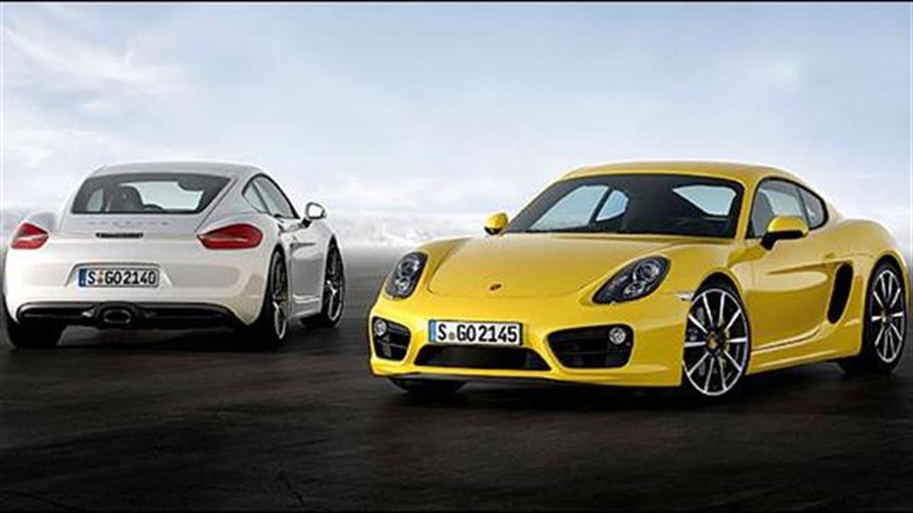 Porsche Cayman: Ελαφρύτερη, ταχύτερη, ισχυρότερη