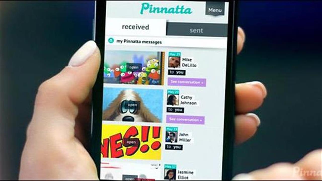 Pinnatta: Βλέποντας τα μηνύματα με interactive μάτι