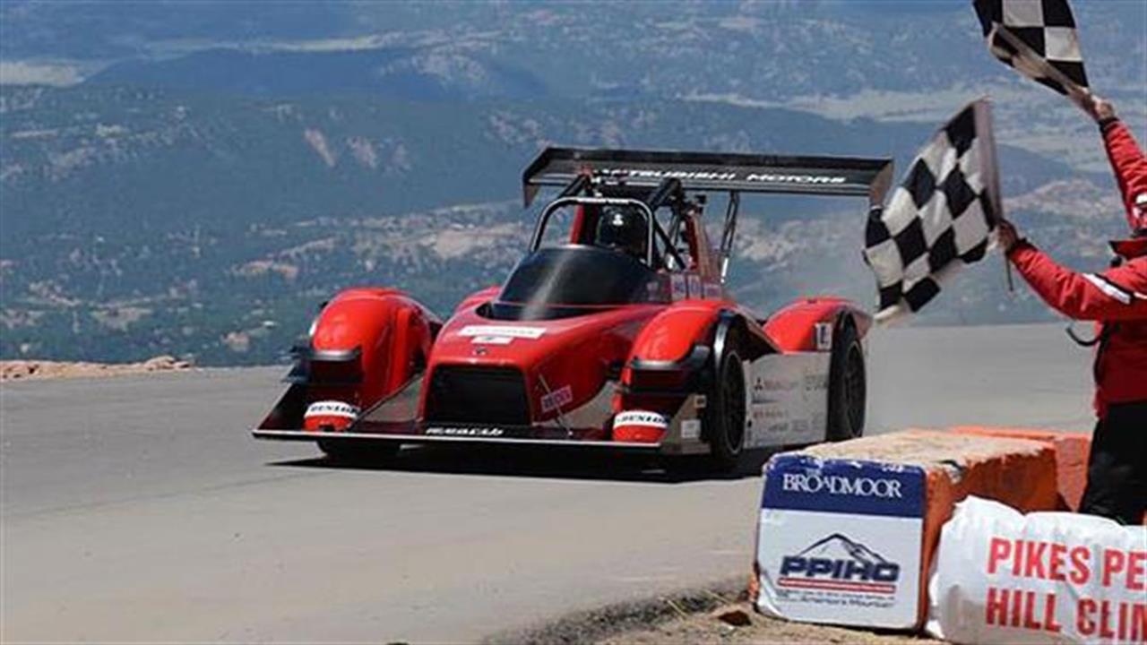 Πρώτο το Mitsubishi MiEV στην ανάβαση Pikes Peak