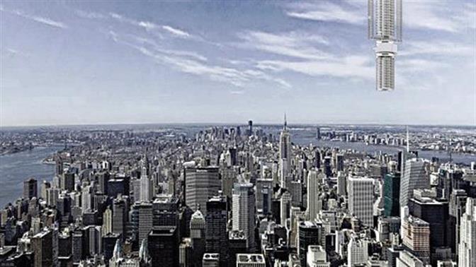 Ο πιο ψηλός ουρανοξύστης… θα κρέμεται απ’ τον ουρανό