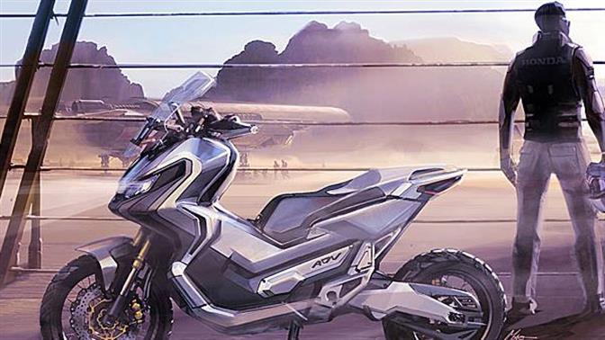 Το νέο Honda X-ADV και η τέχνη 