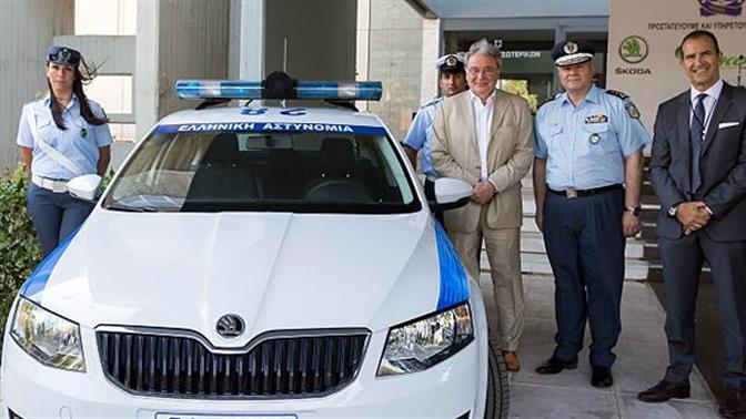 Skoda Octavia CNG στην Αστυνομία