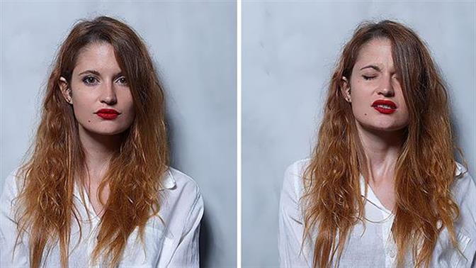 Οι εκφράσεις των γυναικών πριν και μετά τον οργασμό