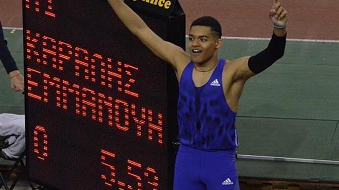 Πρώτος στο επί κοντώ έλληνας αθλητής στην Πράγα