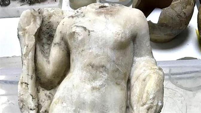 Η εντυπωσιακή Αφροδίτη του Μετρό Θεσσαλονίκης