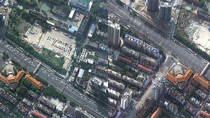 Απίστευτες φωτογραφίες δείχνουν τι έκανε η πανδημία