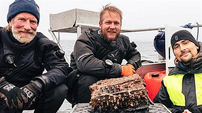 Σπάνια μηχανή κρυπτογράφησης βρήκαν στα νερά της Βαλτικής Γερμανοί Δύτες.