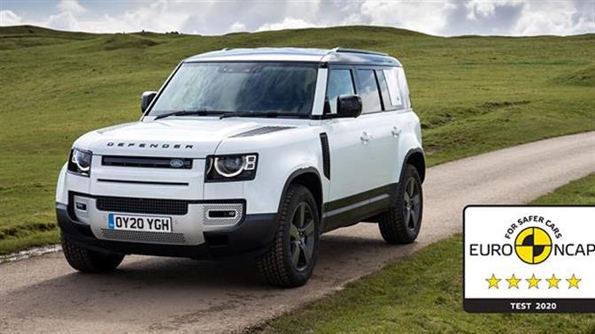 Ασφάλεια 5 αστέρων στο νέο Land Rover Defender 110