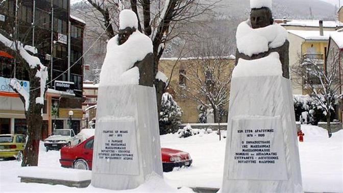 Μείον 25,1 βαθμούς έδειξε το θερμόμετρο στη Φλώρινα