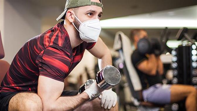 Ασφαλής η μάσκα και κατά την έντονη άσκηση