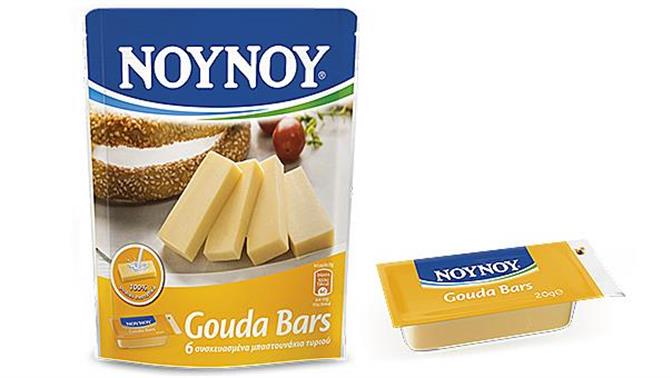 NOYNOY Gouda Bars - NOYNOY Gouda Dips: Nέα μεΓάλα σνακ!