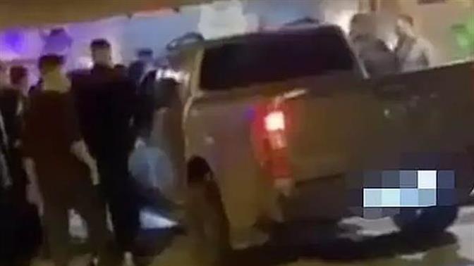 Του αρνήθηκαν την είσοδο χωρίς πιστοποιητικό και προσπάθησε να εισβάλει με αγροτικό!