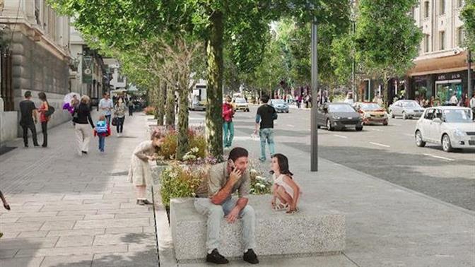 Εγκρίθηκε η διαπλάτυνση των πεζοδρομίων της Πανεπιστημίου