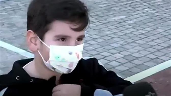 «Θέλω να γυρίσω στο σχολείο γιατί έχω ωραία δασκάλα» (vid)