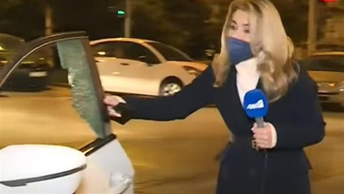 Καμεραμάν του ΑΝΤ1 κυνηγάει τύπο που προσπαθεί να κλέψει το συνεργείο ενώ είναι στον αέρα (vid)