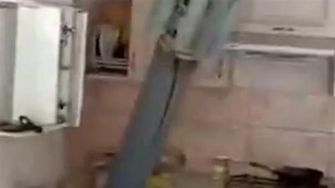 Ρωσικός πύραυλος καρφώνεται σε κουζίνα χωρίς να εκραγεί