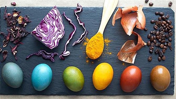 Πώς θα βάψεις τα αυγά με φυσικό τρόπο