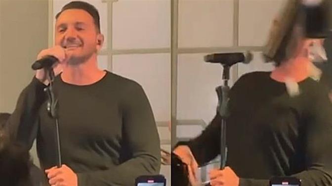 Ο Μενιδιάτης έφαγε δίσκο με λουλούδια στη μούρη κι έγινε viral