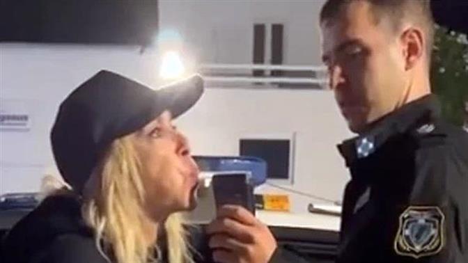 Σταμάτησαν για αλκοτέστ την Άννα Βίσση