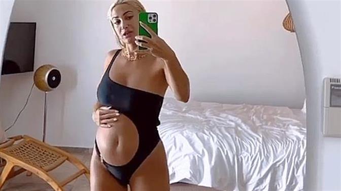 Βίντεο με το μωρό της να κλωτσάει ανέβασε η Ιωάννα Τούνη