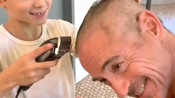 Ο Ρόμπερτ Ντάουνι Τζούνιορ έβαλε τα παιδιά του να ξυρίσουν το κεφάλι του