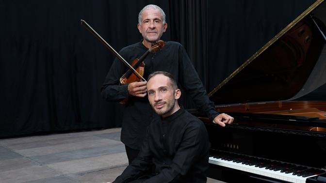 Domenico Nordio και Orazio Sciortino στο Μέγαρο Μουσικής