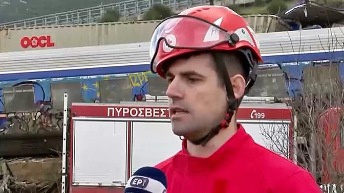 Διασώστης περιγράφει τα πρώτα λεπτά της τραγωδίας: «Βαγόνια καίγονταν, ακούγαμε ουρλιαχτά»